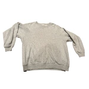Aerie Gray Women's Crew Neck Sweater
